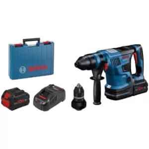 Bosch GBH 18V-34 CF BITURBO 18v Brushless SDS Plus Rotary Hammer Drill 2 x 8ah Li-ion Charger Case