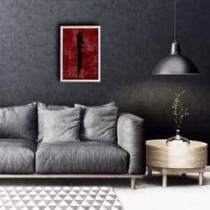 KCT-014 Multicolor Decorative Framed MDF Painting