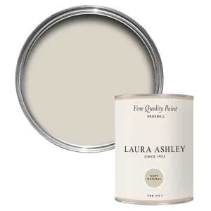 Laura Ashley Soft Natural Eggshell Emulsion Paint, 750Ml