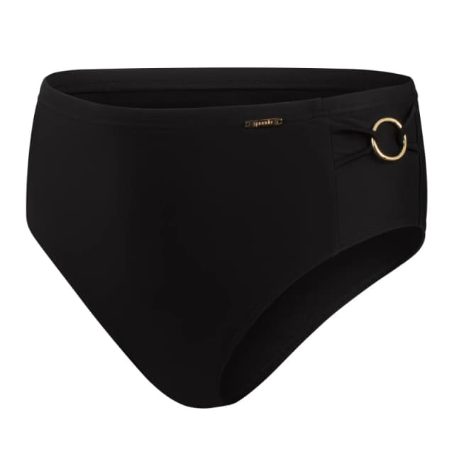 Speedo Womens Shaping High Waist Brief - Black 36/12