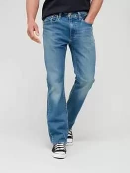 Levis 527 Slim Fit Boot Cut Jeans - Light Wash, Squash Automobile, Size 32, Inside Leg R=32", Men