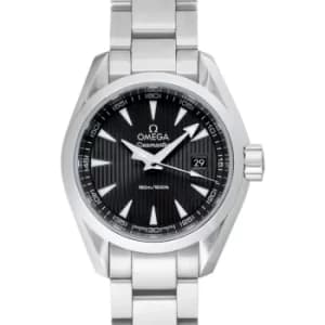 Seamaster Aqua Terra 150M Quartz 30mm Grey Dial Steel Ladies Watch