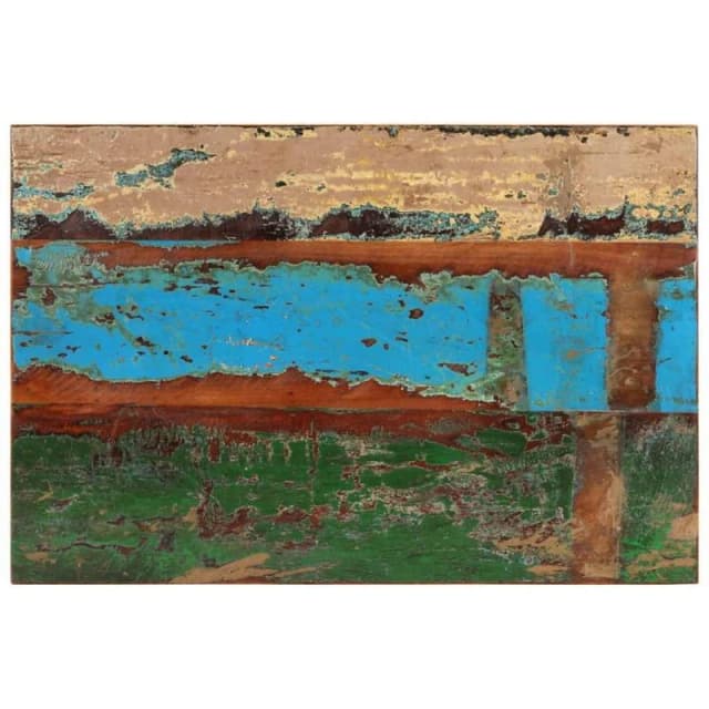 VIDAXL Rectangular Table Top 60x90cm 25-27mm Solid Reclaimed Wood Vidaxl 8719883794037