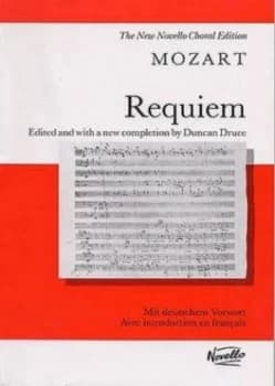 Mozart Requiem Revised Druce Vocal Sco by Zzz Paperback