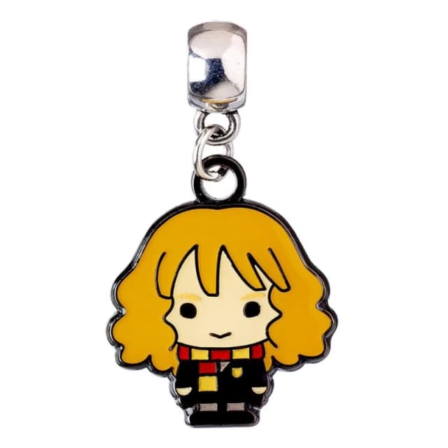 Harry Potter Silver Plated Chibi Hermione Charm Yellow unisex