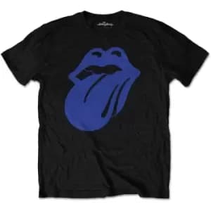 The Rolling Stones - Blue & Lonesome 1972 Logo Unisex XX-Large T-Shirt - Black