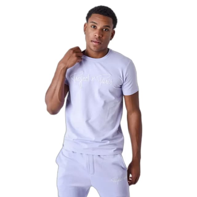 Project X Paris Embroidery T-Shirt Essentials Project X Paris Essentials Violet Male S