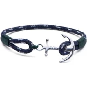 Tom Hope Sterling Silver Southern Green Bracelet Size M