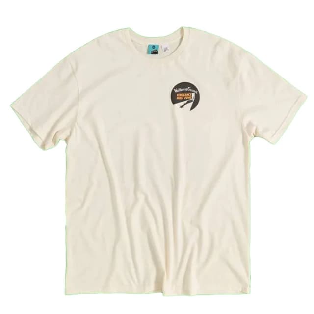 Wallace & Gromit Mens Vengeance Most Fowl Feathers McGraw Line Up T-Shirt in Natural Size: Small Natural Male S