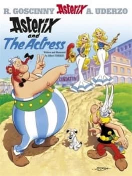 Asterix and the Actress by Albert Uderzo Hardback