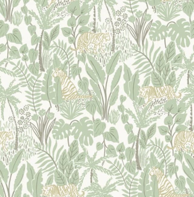 Nuwallpaper Nus4483 Maynard Peel & Stick Wallpaper, Green