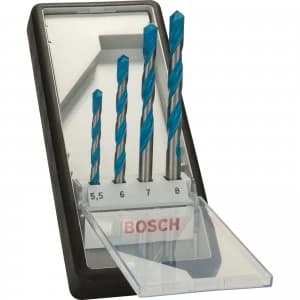 Bosch 4 Piece Multi Construction Drill Bit Set