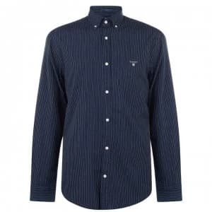 Gant Pinstripe Shirt - Navy 989