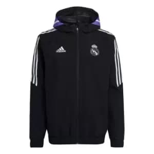 adidas Real Madrid Condivo 22 All-Weather Jacket Mens - Black