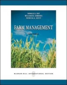 Farm Management by Ronald Kay Paperback