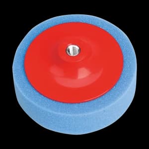 Sealey PTC/CH/M14-B Buff & Polishing Foam Head Ø150 x 50mm M14 x 2mm Blue/Medium