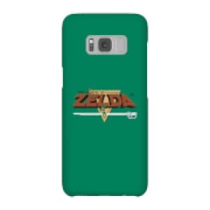 Nintendo The Legend Of Zelda Retro Logo Phone Case - Samsung S8 - Snap Case - Gloss