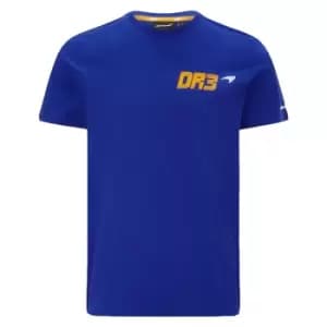 2021 McLaren Daniel Ricciardo NO3 Tee (Blue)