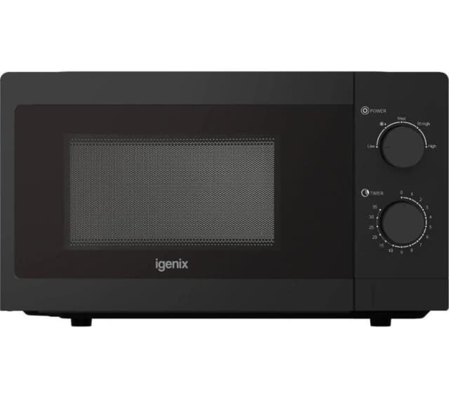 IGENIX IGMS08080B Solo Microwave - Black 5016368010457