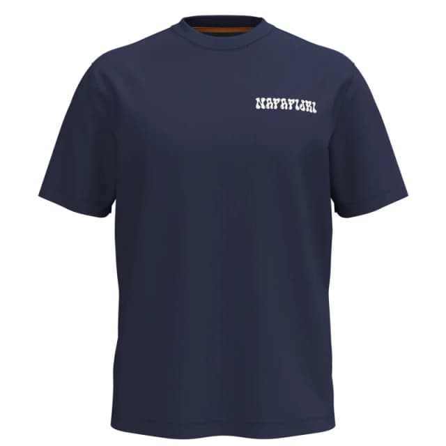 T-Shirt Napapijri S-Sol Bleu Male S