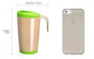 OLPRO Husk Cafe Mug - Green