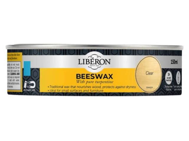 Liberon Beeswax Paste Clear 150ml Clear