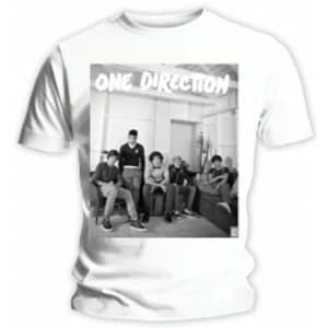 One Direction Band Lounge Black & White Skinny TS: Large