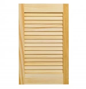 Wickes Internal Closed Louvre Door Pine 610 x 381mm