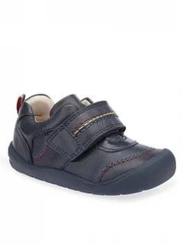 Start-rite Boys First Zak Shoes - Navy, Size 2 Younger