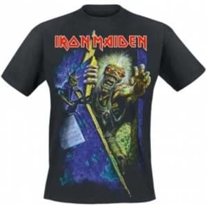 Iron Maiden No Prayer Mens Black TShirt: Small