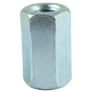 Hex Connector Nuts Bright Zinc Plated M8 Pack of 100