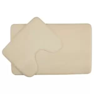 Premier Housewares Soak Bath Mat Set - White