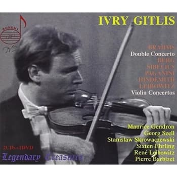 GITLIS/GENDRON/SIBELIUS/PAGANINI - Ivry Gitlis CD