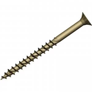 Forgefix Countersunk Torx Decking Screws Tan 4.5mm 50mm Pack of 600