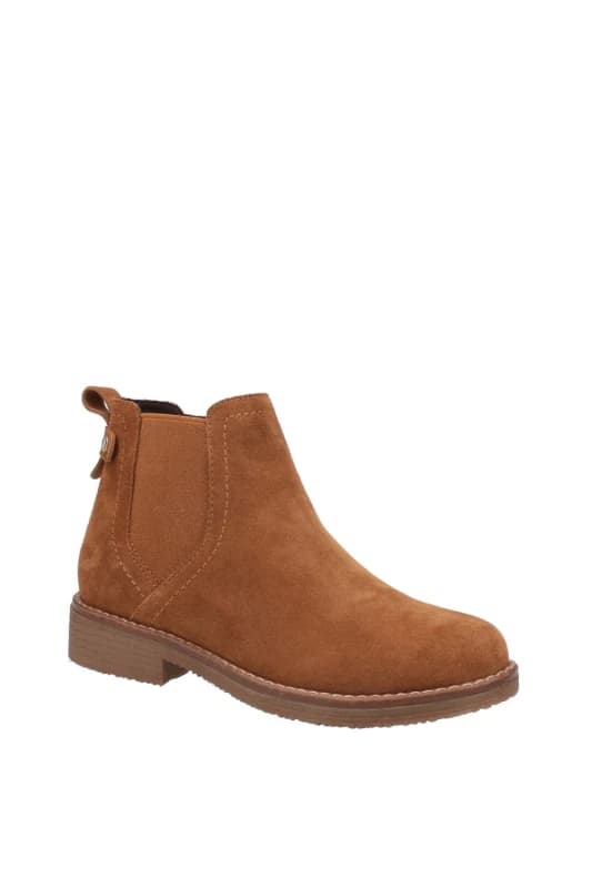 Hush Puppies Womens Maddy Water Resistant Chelsea Ankle Boots - UK 3 Brown female GDE2643TAN3