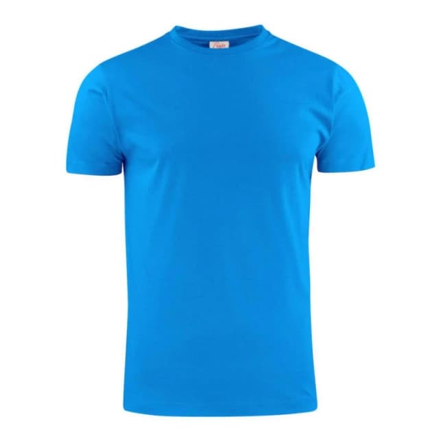 Printer Mens Heavier Pro T-Shirt in Blue Size: Small Blue Male S