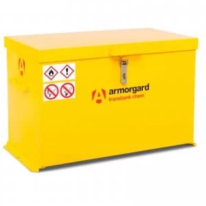 Armorgard Transbank Chem Chemicals Secure Storage Box 880mm 485mm 540mm