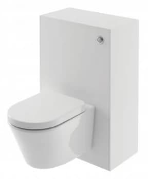 Wickes Eli White Matt Wall Hung WC Unit - 600 mm