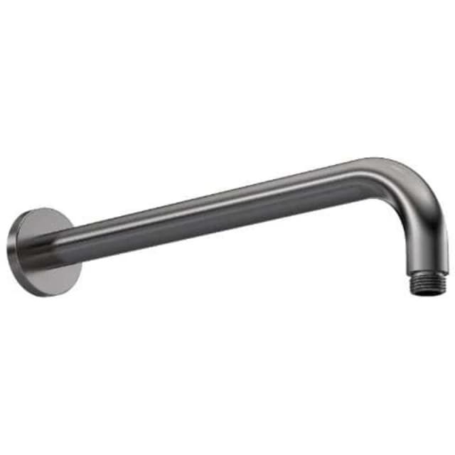 NUIE Nuie - Round Wall Mounted Shower Arm 335mm Length - Brushed Pewter ARM701