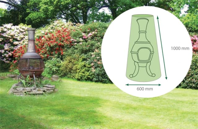 Water Resistant Chiminea Cover Protector ELV-944862 Chiminea Cover