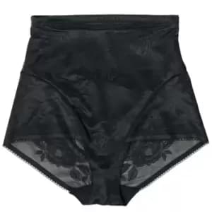 Triumph WILD ROSE SENSATION womens Control knickers / Panties in Black - Sizes EU S,EU M,EU L,EU XL