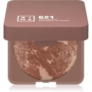 3INA The Bronzer Powder Compact Bronzing Powder Shade The Glow 621 7 g