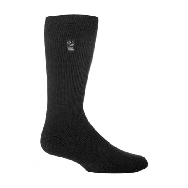 Sock Snob Mens & Ladies Outdoor Warm Thermal Dog Walking Socks for Winter - 4-8 UK / Black