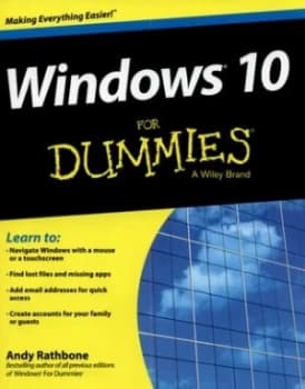 Windows 10 for Dummies by Andy Rathbone Paperback