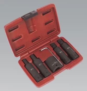 Sealey SX090 Impact Spline Socket Bit Set 6pc 3/4"Sq Drive