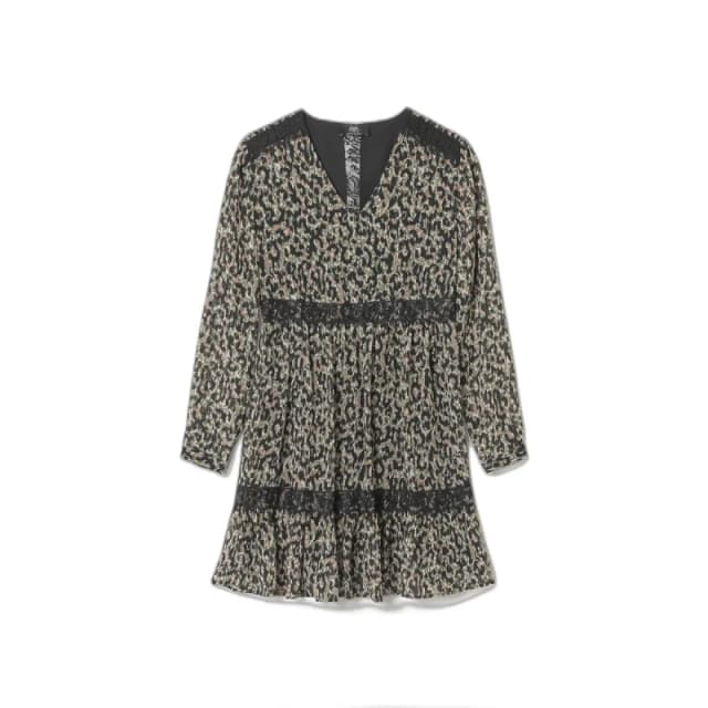 Le Temps des cerises Womens dress Le Temps des cerises Reve Vert Female XS