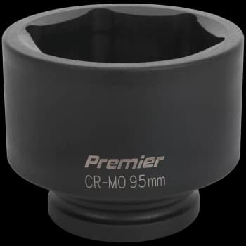 Sealey 1" Drive Hexagon Impact Socket Metric 1" 95mm