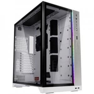 Lian Li Lian Li O11Dynamic XL (ROG Certified) Midi-Tower - weiß Midi tower PC casing, Game console casing White, Black Built-in lighting, Window, Dust