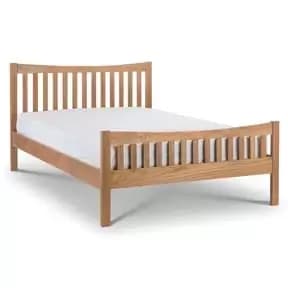Julian Bowen Bergamo Oak Bed 135cm