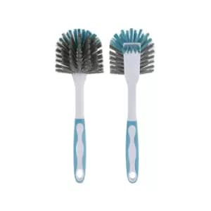 Elliott Fantail Dish Brush, Teal